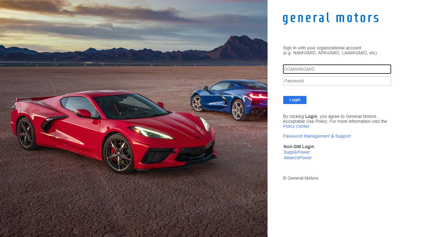 Sign In - General Motors
